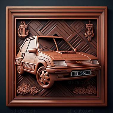 3D мадэль Peugeot 205 (STL)